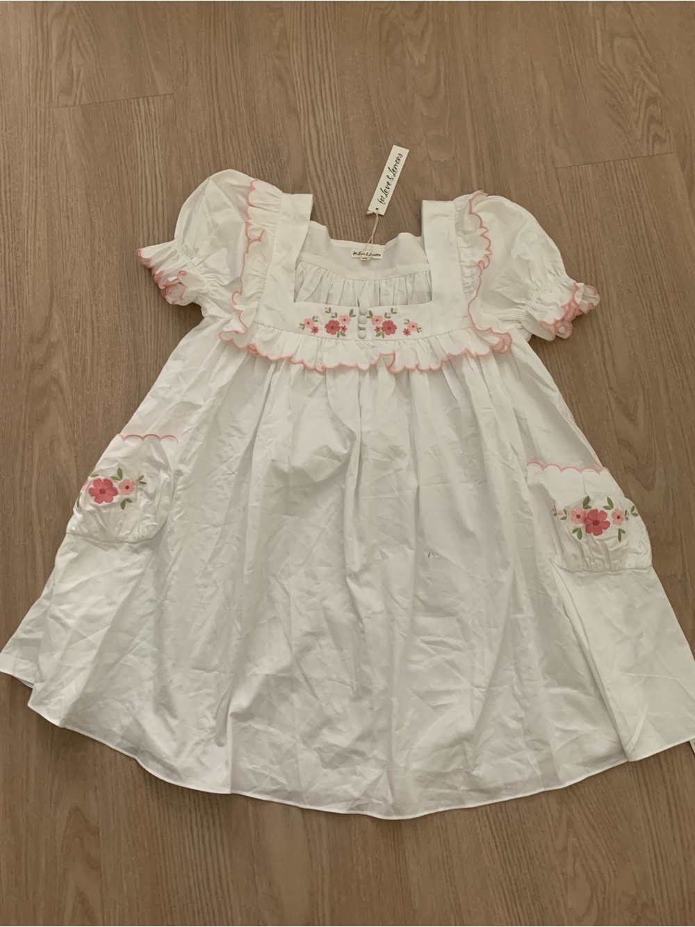 For Love And Lemons Tea Time Mini Dress Size Small NWT - Picture 11 of 14